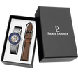 COFFRET MONTRE PIERRE LANNIER AUTOMATIC BLEU