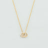 COLLIER AGATHA RAS DU COU RONDOU DORE