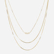 COLLIER ZAG BANKINA ACIER DORÉ