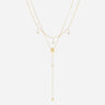 COLLIER ZAG DILBANA ACIER DORÉ