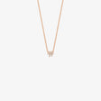 COLLIER GINETTE NY MINI DIAMOND STAR OR ROSE DIAMANT