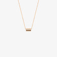 COLLIER GINETTE NY MINI STRAW OR ROSE