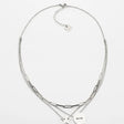 COLLIER ZAG STAR ACIER