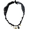 BADHNATI JEWELRY - COLLIER STAR CABOCHON COW BOY LOVER NOIR