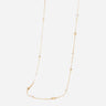 COLLIER ZAG GARGANO ACIER DORÉ