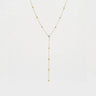 COLLIER ZAG SOHO ACIER DORÉ