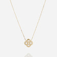 COLLIER ZAG ETERNEL ACIER DORÉ