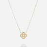 COLLIER ZAG ETERNEL ACIER DORÉ