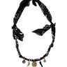 BADHNATI JEWELRY - COLLIER MEDAILLE OEIL ASTRO NOIR