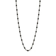 COLLIER GIGI CLOZEAU OR NOIR 45 CM