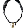 BADHNATI JEWELRY - COLLIER OEIL MIDNIGHT NOIR