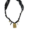 BADHNATI JEWELRY - COLLIER PLAQUE CONDOR ASTRO NOIR