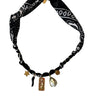 BADHNATI JEWELRY - COLLIER PLAQUE MAIN ASTRO NOIR