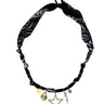 BADHNATI JEWELRY - COLLIER STAR PERLES COW BOY LOVER NOIR