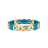 BRACELET SIMONE A BORDEAUX COLORFUL MAMA TURQUOISE