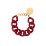 FLAT CHAIN BRACELET BORDEAUX VANESSA BARONI