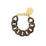 FLAT CHAIN BRACELET NEW PUNK MARBLE VANESSA BARONI