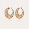 GAS BIJOUX BOUCLES D'OREILLES IZZIA STRASS DOREES