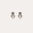 GAS BIJOUX BOUCLES D'OREILLES "I LOVE YOU" MINI ARGENTEES