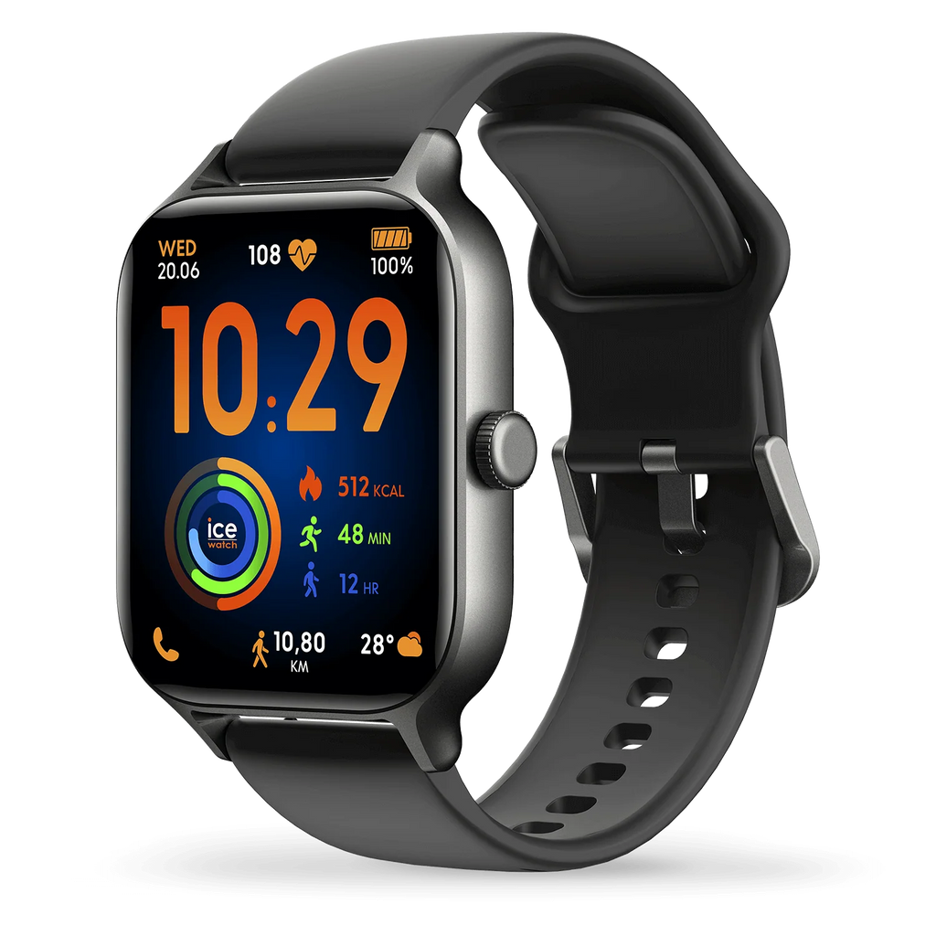Montre connectée ICE fit RT 3.0 Black (40mm) – GPS intégré, écran AMOLED, suivi santé