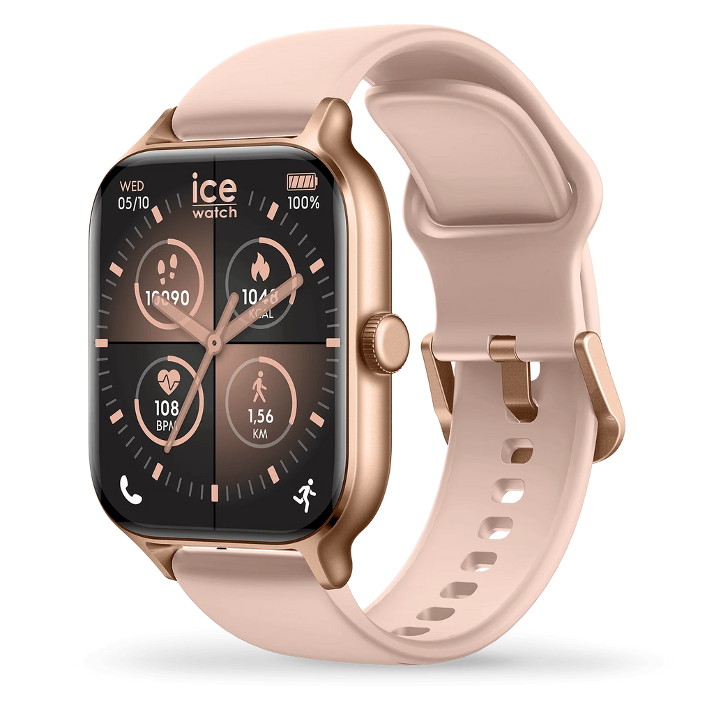 Montre connectée ICE fit RT 3.0 Rose-Gold Nude (40mm) – GPS intégré, écran AMOLED, suivi santé 