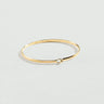 BRACELET AGATHA JONC BANGLE DORÉ