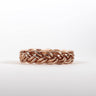 Jonc Bouddhiste Tressé Double Champagne - Maison Izel