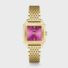 MONTRE CLUSE GRACIEUSE STEEL FUCHSIA GOLD
