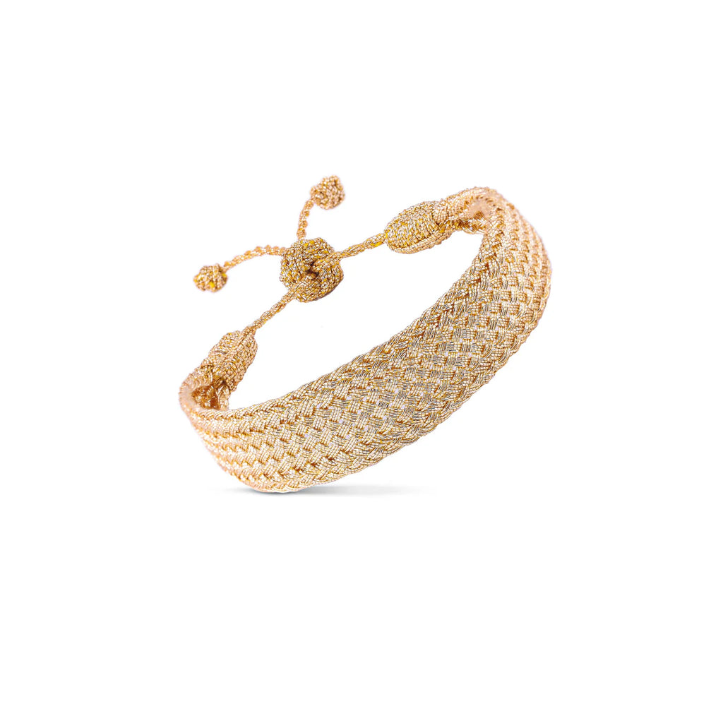 MAAYAZ MAXI-BOX BRACELET GOLD