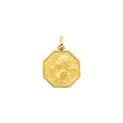 MEDAILLE ANGE OR JAUNE 375