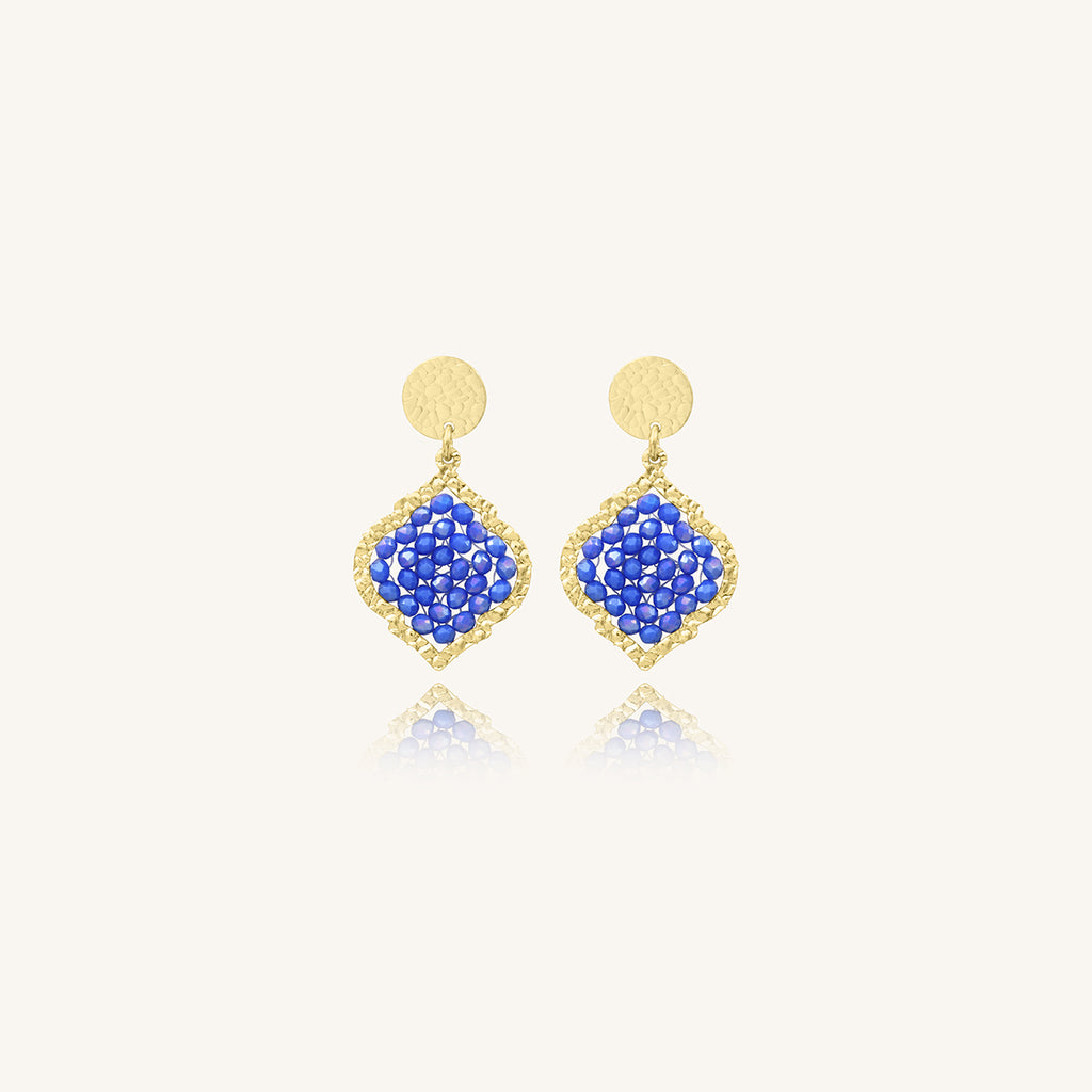 Boucles d'oreilles Mini Diamante Lilas