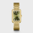 MONTRE CLUSE BELISENNA WATCH STEEL, OLIVE, GOLD COLOUR