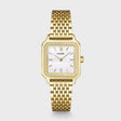 MONTRE CLUSE GRACIEUSE PETITE, GLASS PEARLS WHITE GOLD COLOUR