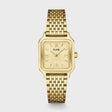 MONTRE CLUSE GRACIEUSE PETITE, LACE TEXTURED GOLD COLOUR