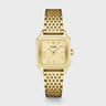 MONTRE CLUSE GRACIEUSE PETITE, LACE TEXTURED GOLD COLOUR