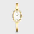 MONTRE CLUSE L'OVALE WHITE GOLD COLOUR