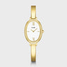 MONTRE CLUSE L'OVALE WHITE GOLD COLOUR