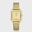 MONTRE CLUSE GRACIEUSE , WATCH STEEL, LACE TEXTURED, GOLD COLOUR