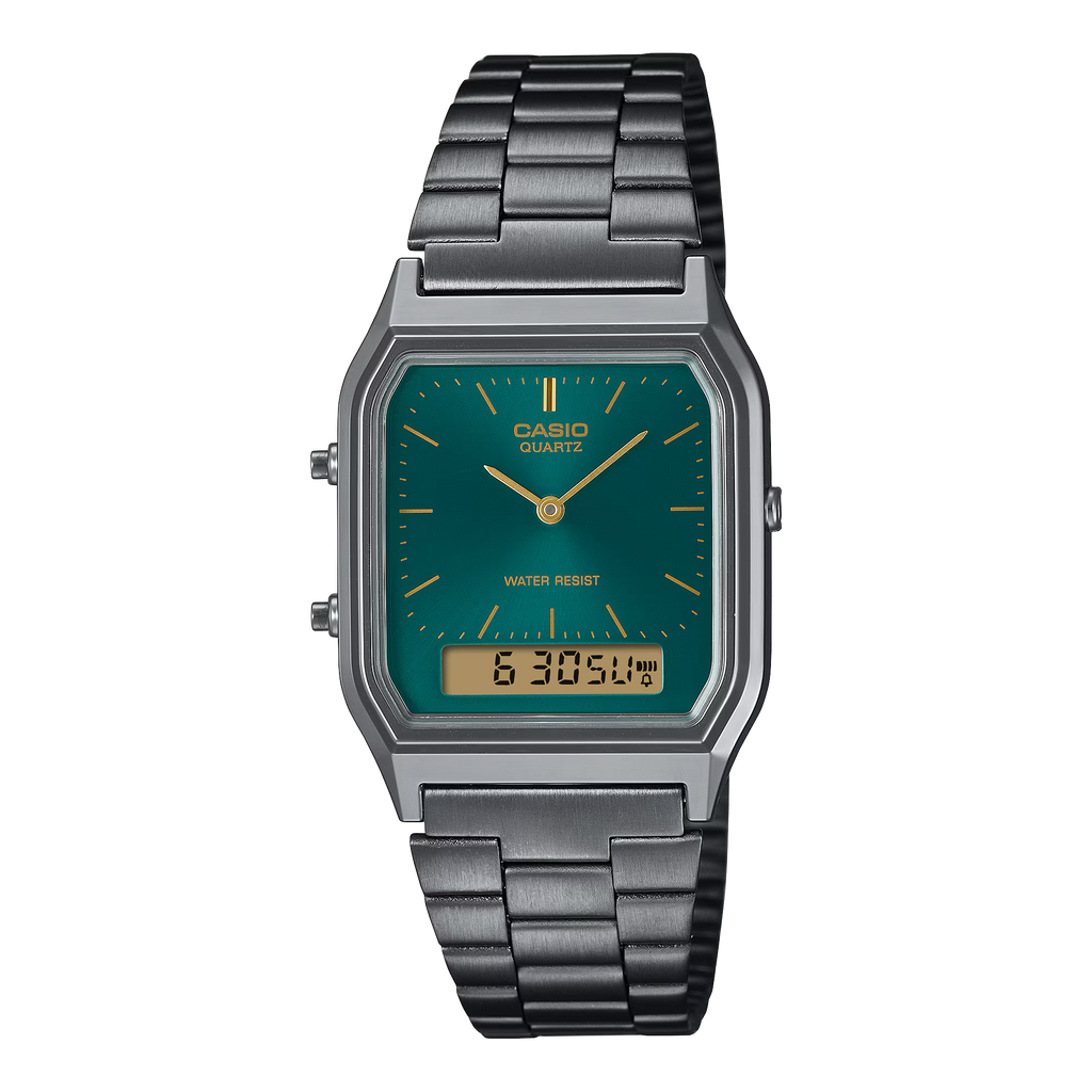 Montre Casio Edgy Collection AQ-230EGG-3A Vert Doré