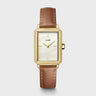MONTRE CLUSE FLUETTE LEATHER NUTSHELL SAND TEXTURE