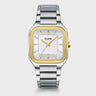 MONTRE CLUSE QUADRUS SILVER TWO TONE