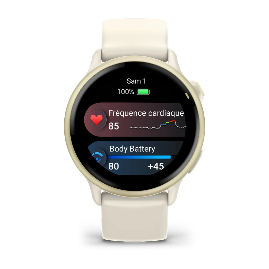 Montre Connectée Garmin Vivoactive 6 Lunar Gold Fonctionnalités