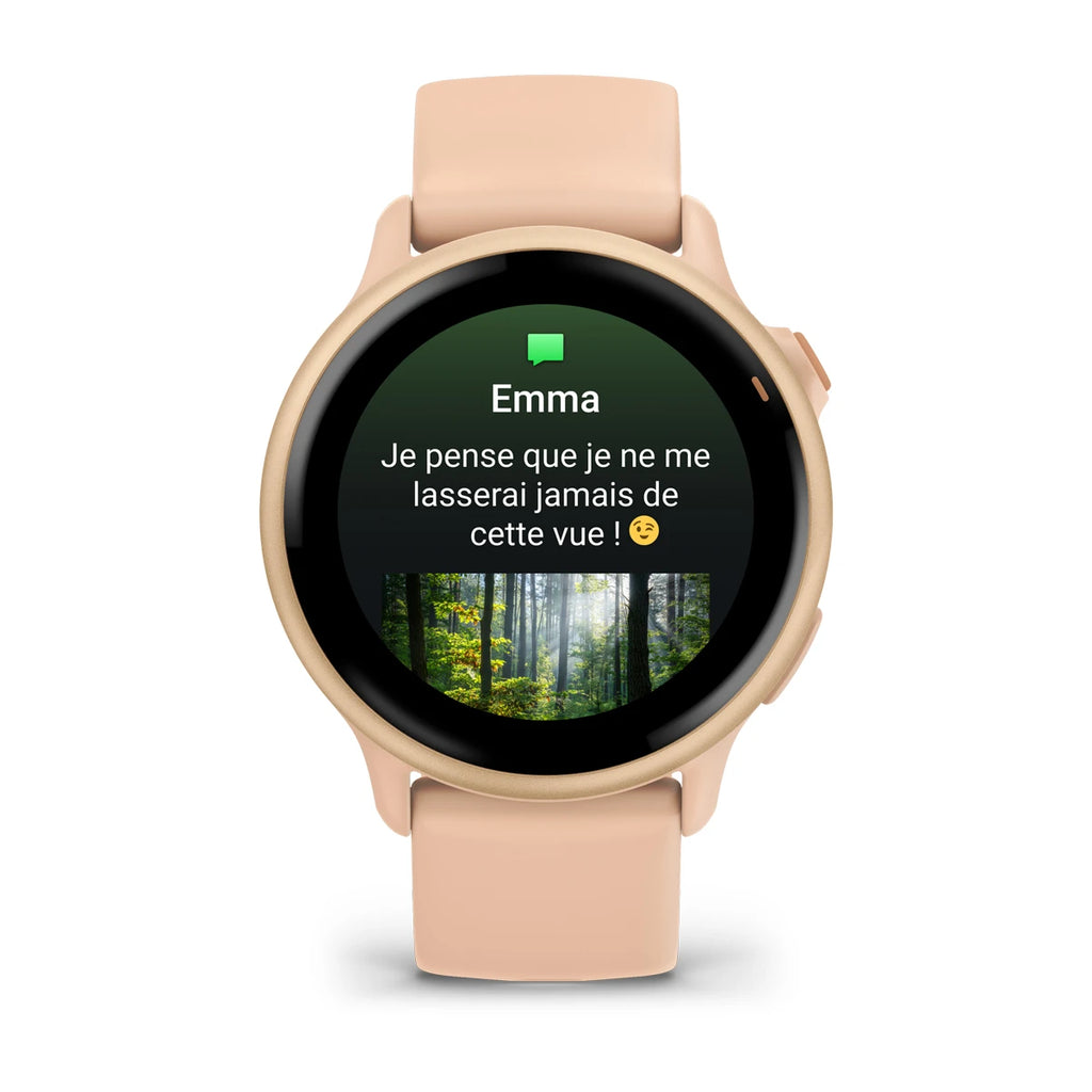 Montre Connectée Garmin Vivoactive 6 Rose Pêche

