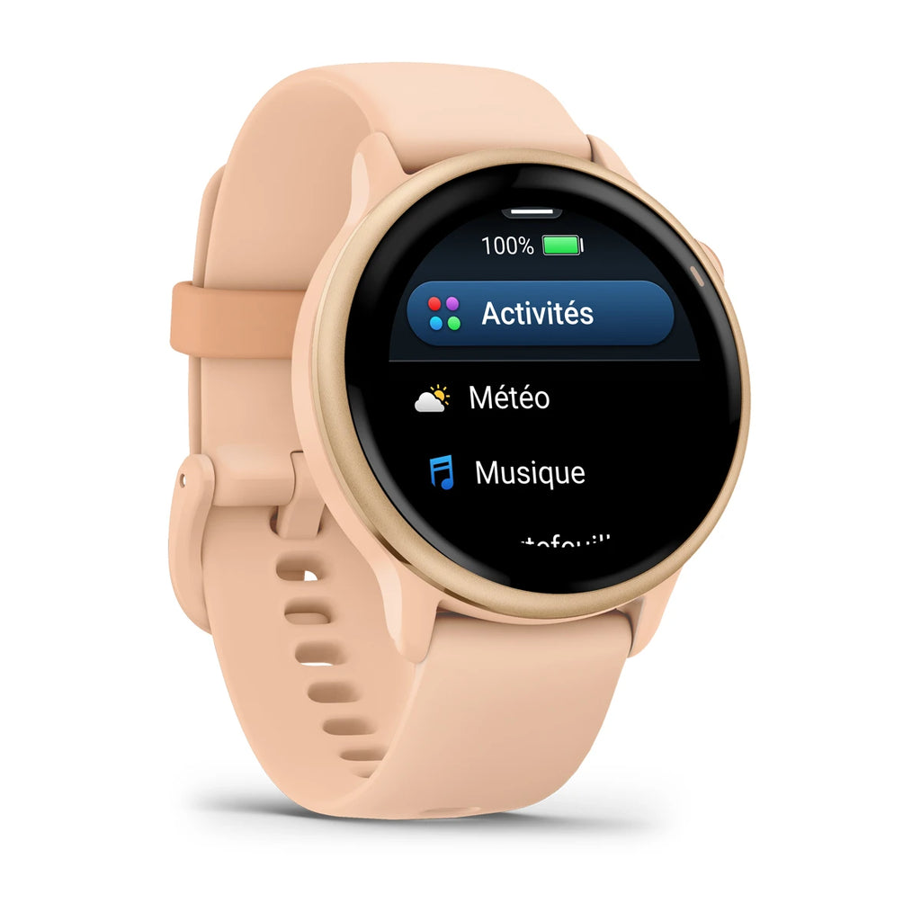 Montre Connectée Garmin Vivoactive 6 Rose Pêche


