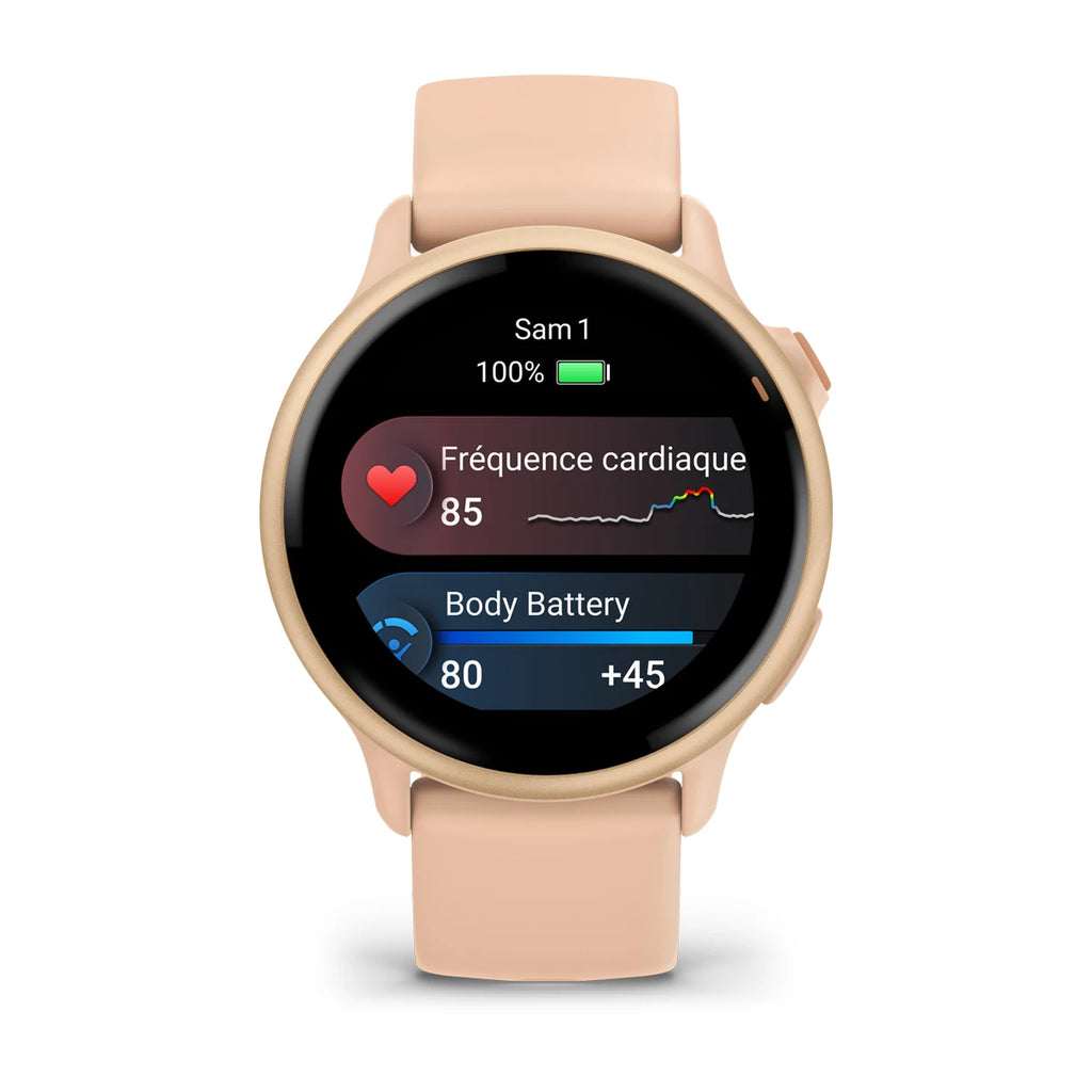 Montre Connectée Garmin Vivoactive 6 Rose Pêche

