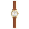 MONTRE PIERRE LANNIER FEMME PYA DORÉ CUIR BRUN