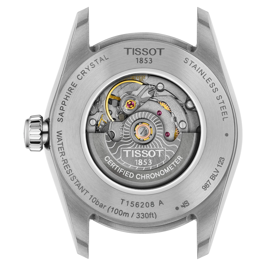 Montre Femme Tissot Ballade 30mm – Automatique COSC, Acier Inoxydable & Cadran Argenté
