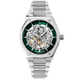 MONTRE PIERRE LANNIER HOMME COPILOTE ARGENTÉ