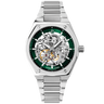 MONTRE PIERRE LANNIER HOMME COPILOTE ARGENTÉ
