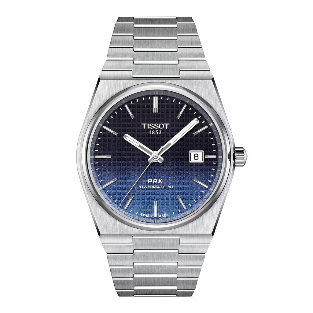 Montre Homme Tissot PRX Powermatic 80 Bleu 40mm – Automatique, Acier Inoxydable
